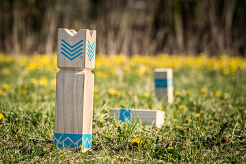 Kubb, it is old viking game