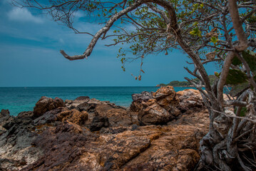 Laem Hua Khod Beach on Koh Larn Island, Pattaya, Thailand