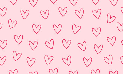 Abstract background with hearts. Love, wedding vector.