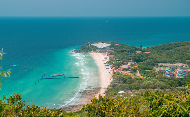 
Photograph of Samae Beach from Koh Larn Island Viewpoint, Pattaya, Thailand