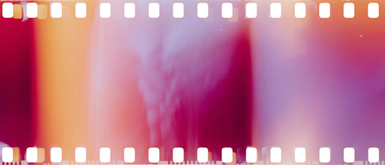 real film strip texture with burn light leaks, abstract background