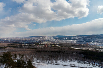 Вид на город с Николаевской сопки