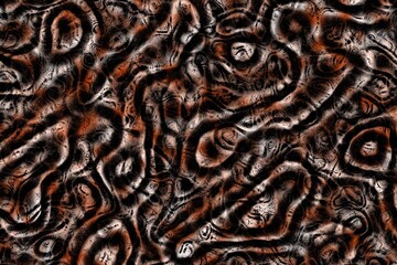 creative modern red skin tissue digital graphics background or texture illustration