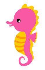 Sea horse cartoon