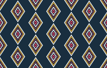 Tribal ethnic vector pattern.Designs for fabric and printing.Geometric ethnic pattern embroidery design for background or wallpaper and clothing.