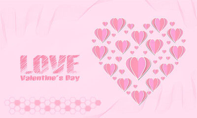 Love  logo vector design template. Vector illustration.