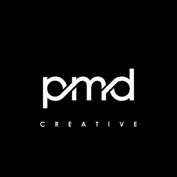 PMD Letter Initial Logo Design Template Vector Illustration