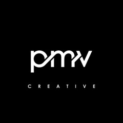 PMV Letter Initial Logo Design Template Vector Illustration