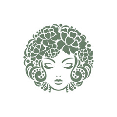 Mother nature logo design, vector illustration