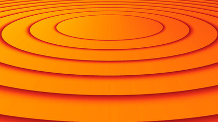 Abstract bright orange spiral background