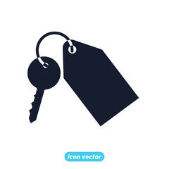 room key icon. room key hotel symbol template for graphic and web design collection logo vector illustration
