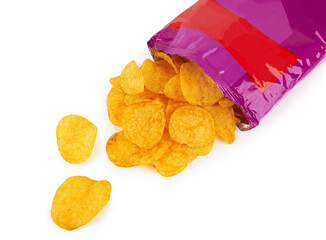 Potato chips bag
