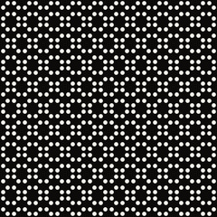 Round Location Of Circles. Black Background. Vector.