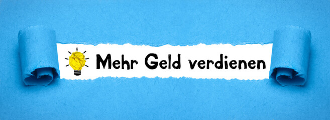 Mehr Geld verdienen 