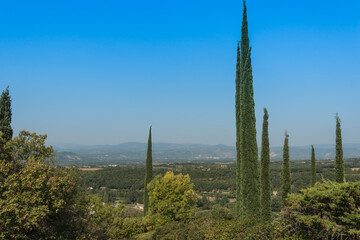 view of the landscape in the drome