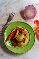 Mexican Steak Fajitas