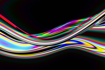 3D rendering of abstract background, corporate design, curves and swirls, colorful gradients, vivid web wallpaper