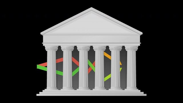 Changes in investments and the stock market with alpha channel (slow)
