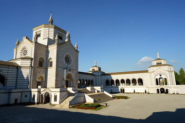 Cimitero Monumentale of Milan, Italy