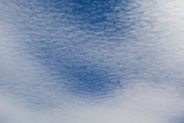 Textur blauer Himmel mit Wolken