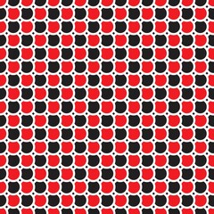 Simple pattern. Circle pattern. Seamless background. Fish scale pattern. Abstract geometric background in a marine theme. © Sudakarn