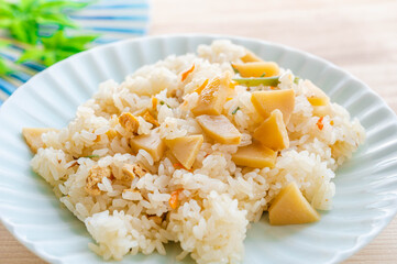 たけのこのおこわ