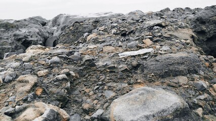stone in the mountains