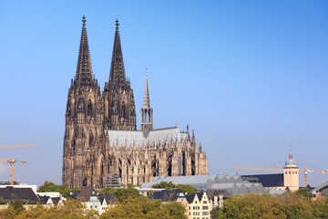 Fototapeta premium Cologne landmark - Cologne Cathedral in Germany