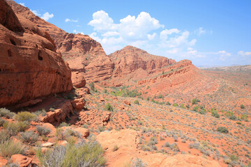 Red Cliffs Recreation Area in Utah, National Conservation Lands, USA