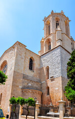 Fototapeta premium Tower of Tarragona Cathedral (Catedral de Tarragona), Spain