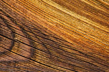 Beautiful old grooved wood background 