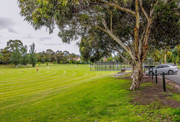 Sports stadium in Dandenong, Victoria in Australia.