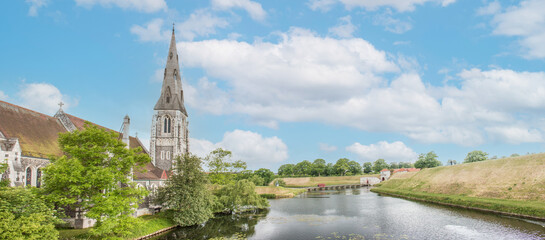 Fototapeta premium St Alban's Church copenhagen Region Sjælland (Region Zealand) Denmark