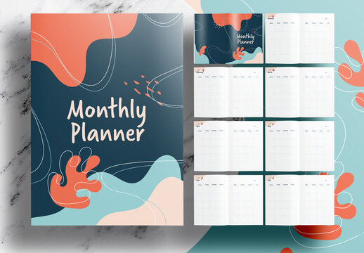Monthly Planner Notebook Layout