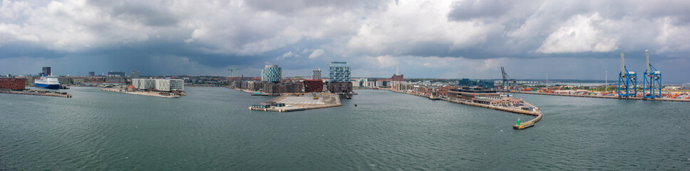 Naklejka premium Copenhagen Harbour Region Sjælland (Region Zealand) Denmark