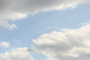 blue sky with clouds