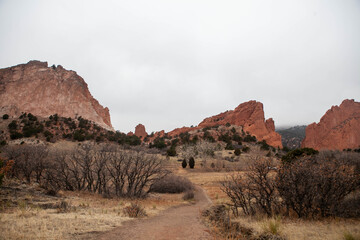 Garden of the Gods in Colorado Springs, Colorado (CO).