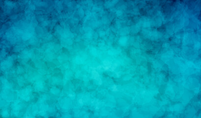 Blue green background abstract grunge marbled wall texture Colorful painting  Vintage wavy pattern Textured drawn cement surface Gradient azure turquoise cyan blue colors