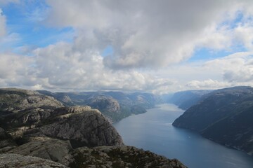 Preikestolen view, Norway