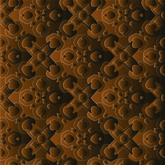  Patterns with black-and-brown-and-white gradient Abstract background.

