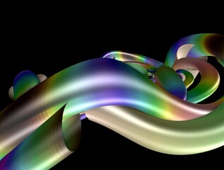 Imaginatory fractal background generated Image