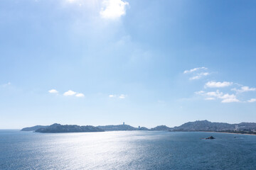 Bahía de Acapulco desde el Farallón del Obispo