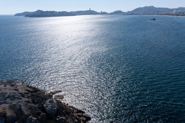 Bahía de Acapulco desde el Farallón del Obispo