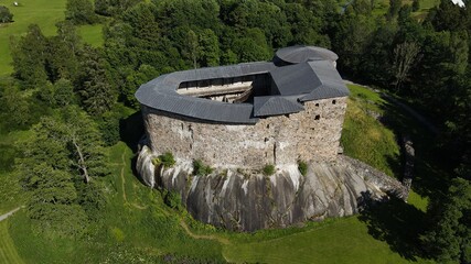 Aerial view of Raseborg fortress castle, Raasepori, Finland
Medieval
