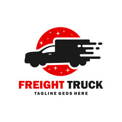 fast transport truck logo