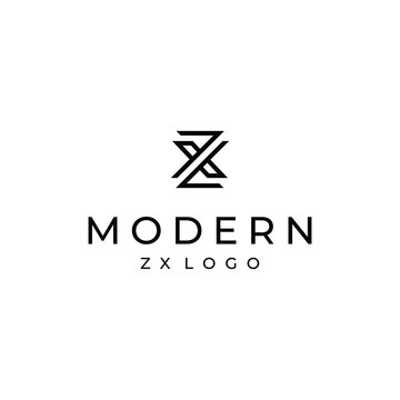 圖案設計5 stock-vector-zx-logo-z-x-
