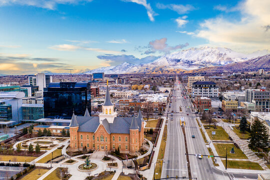 Downtown Provo in Winter 4