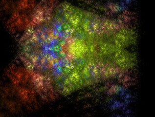 Imaginatory fractal background generated Image