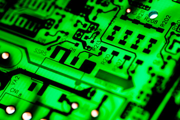 
Abstract,close up of Mainboard Electronic background.
(logic board,cpu motherboard,circuit,system board,mobo)