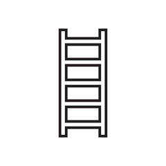 Ladder, construction, building icon vector image